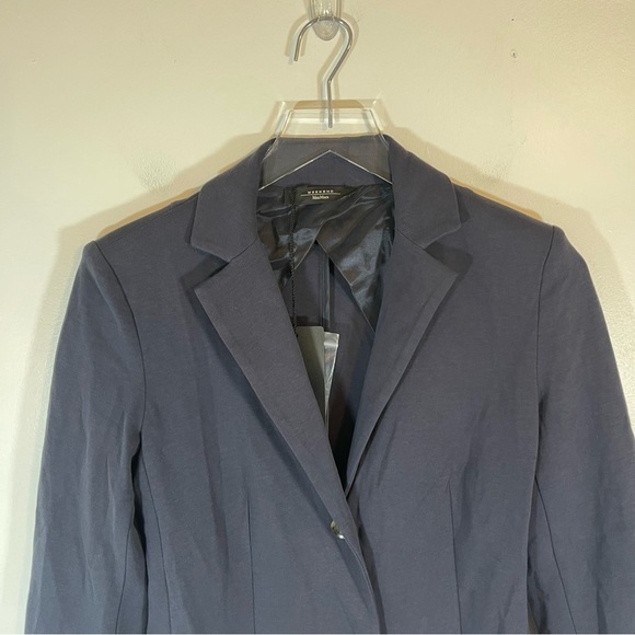 NWT Max Mara Weekend camilla navy blazer double breast pockets size Medium - Picture 9 of 11